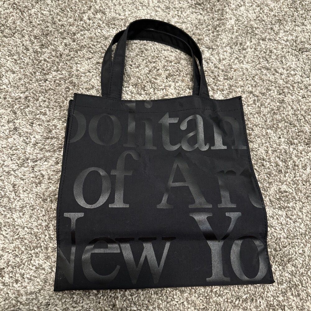 Metropolitan Museum Of Art New York Mini Tote Bag Black